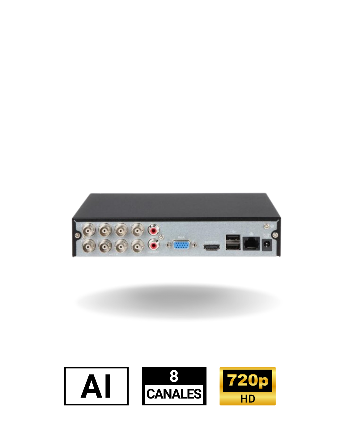 Dahua DVR 8 Canales 1080p